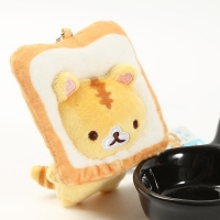 Japanese Popular Bread Cat Toast Plush Small Pendant Yellow As party small gifts to Children&Guest WJ01