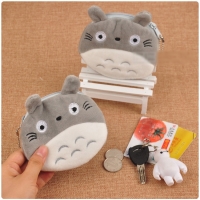 10cm Plush Soft My Neighbor Totoro Stuffed Mini Kawaii Stuffed Plush Toy Key Bag Lovely Plush Coin Purse Cat Debris Package