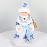 Russian Version Snow Maiden Santa Claus Doll Talking Toys Electric Musical Christmas Doll Decorations Christmas Gifts for Kids