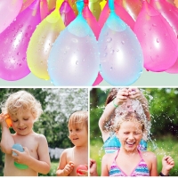 Quick-Fill Water Balloons Bundle for Kids' Outdoor Party Games and Beach Fun - Reusable and hassle-free!