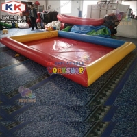 Inflatable PVC Swimming Pool for Kids and Adults - Customizable Size for Water or Sand Play