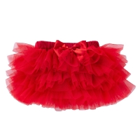 Baby Girl's Summer Ballet Tutu Skirt with Lace and Mesh Pettiskirt