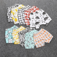 Cartoon Animal Print Loose PP Short Pants for Baby Boys and Girls - Summer Casual Trousers