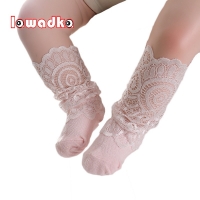 lawadka NewBorn Baby Girl Socks Tiny Cotton Infant Lace Socks for Little Girls Summer Cheap Stuff Sock Baby Accessories
