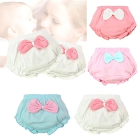 1PCS Kids Baby Cute Big Bow Cotton Underwear Panties Infant Shorts For Children Underpants Gifts 4 Colors