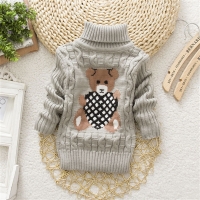 Warm Cartoon Pullover Sweaters for Baby Girls and Boys - Autumn/Winter Outerwear Jackets by Bibicola.