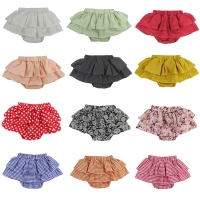 Baby Bloomers: Cotton Ruffle Diaper Covers in Various Colors