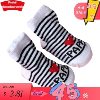 TELOTUNY newborn Baby Infant Boy Girl Slip-resistant Letter Floor Socks Love Mama Papa Letter Socks 0-6Months 2 color  L30803