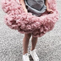 Lush Small Baby Girls Tutu Skirt for Kids Children Puffy Tulle Skirts for Girl Newborn Party Princess Girl Clothes 1-15 Years