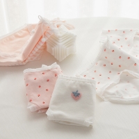 New 3pcs Teenage Flamingos Underpants Young Girl Briefs Comfortable Cotton Panties Kids Underwear B807