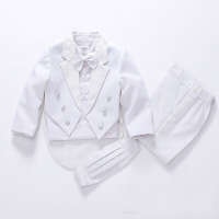 2021 spring autumn Boys suits for weddings Kids Prom Suits Black/White Suits for Boys Tuxedo Children Clothing Set Boy Costume