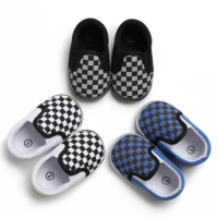 Unisex Soft Sole Pre-walker Shoes for Newborns, 0-18 Months, Black (Size 11cm)