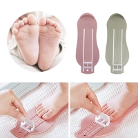 Kid's Foot Measure Ruler - Plastic Measuring Gauge for Baby Shoes Size Tracking and Foot Length Measurement (0-20 cm)