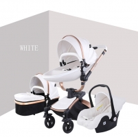 Aulon 3-in-1 Baby Stroller - Suitable from Birth to Age 4, Duty-Free, Fashionable and Comfortable.