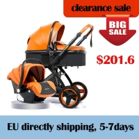 Luxury Belecoo 2-in-1 Baby Stroller for Lying and Seating