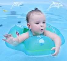 Inflatable Baby Swimming Float Double Ring for Kids Pool Accessory