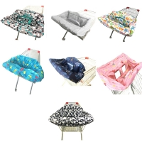 Reusable Shopping Cart Cover for Baby and Infant Seat Protection.