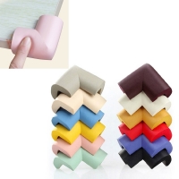 10pcs/lot New Arrival Children Protection Table 10 Solid Colors Optional Pads On Corners Thick Design Angle Corner Protector Tap