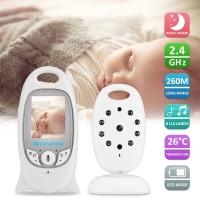 VB601 Video Wireless Baby Monitor  2.0'' LCD Babysitter 2 Way Talk Night Vision Temperature Security Nanny Camera 8 Lullabies