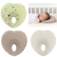 Infant head support kids shaped rest sleep positioner anti roll cushion nursing baby pillow to prevent flat  YYT344