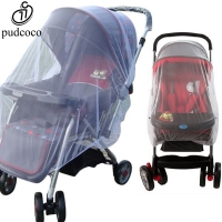 Pudcoco Infants Baby Stroller Pushchair Mosquito Insect Net Mesh Buggy Cover for Baby Infant Outdoor Protect