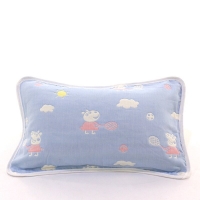 100% children's cotton pillowcase Children's soft and breathable pillowcaseChildren's cartoon pattern sweat-absorbent pillowcase