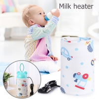 USB Baby Bottle Warmer Portable Milk Travel Cup Warmer Heater Infant Feeding Bottle Bag Storage Cove