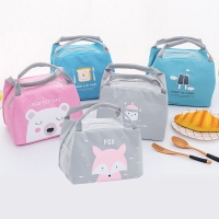 Cute Cartoon Baby Food Portable Insulation Bag Milk Bottle Thermo Bag Food Storage Lunch Bag Outdoor Travel Mummy Bags