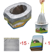 Portable travel potty for kids - baby folding potty seat chair for girl or boy
