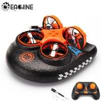 Eachine E016F 3-in-1 RC Quadcopter Drone Helicopter EPP Flying Air Boat Land Driving Mode Detachable One Key Return Toys RTF