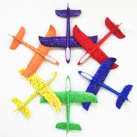 Hand throw airplane EPP Foam Outdoor Launch Glider Plane Kids Toys 48 cm Interesting Launch Throwing Inertial Model Gift toys