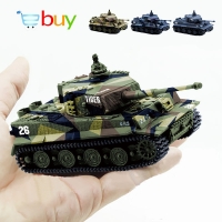 1:72 4 Colors Mini Tiger Battle RC Tank Remote Radio Control Panzer Armored Vehicle Children Electronic Toys for Boys Kids Gifts