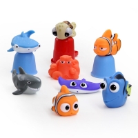 1pcs/set Baby Bath Toys Kids Funny Soft Rubber Float Spray Water Squeeze Toys Tub Rubber Bathroom Play Animals For Children #TC