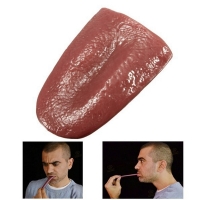 Hilarious Horror Trick - Simulated Tongue Relief Toy for Halloween Prank