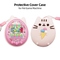 Protective Cover Shell Pet Game Machine Silicone Case for Cartoon Electronic Pet Game Machine  Handheld Virtual Pet Kids Toy