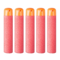 30 Red Sniper Rifle Darts for Nerf Mega Series - 9.5cm Foam Refill with Big Hole Head