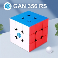 Gan 356R Speed Cube for Professionals - 3x3 Gan356RS Magic Puzzle Toy for Kids.