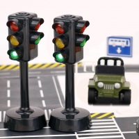 Mini Traffic Signs Light Speed Camera Model with Music LED Education Kids Toy Perfect gift for birthdays holidays