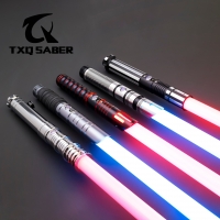RGB Neo Pixel Lightsaber with Smooth Swing and Metal Hilt - 12 Color Options for Heavy Dueling and Jedi Toy Fun.