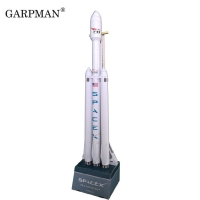 42cm 1:160 SpaceX Falcon Heavy-duty Rocket 3D Paper Model Puzzle Student Hand Class DIY Space Papermodel Origami Toy