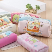 1PC Cute Sumikko gurashi Pencil Bag for school Big capacity pencil case stationery pouch Estuche School Office Supply