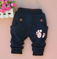 (1piece /lot) 100% cotton 2020 new autumn mouse trousers for children (0-3 year old )