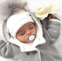 Winter Hats for Babies with Pom Pom | Suitable for Newborn Photography and as Kids Accessories | Cap for Toddler Boys and Girls' Bonnet
