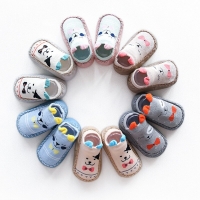 Baby Socks With Rubber Soles Infant Newborn Baby Girls Boys Autumn Winter Children Floor Socks Shoes Anti Slip Soft Sole Sock