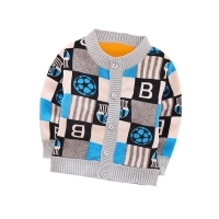 Autumn Winter New Baby Sweater Plus Velvet Warm 12 Styles Cartoon Sweater For Boy 0-2 Year Children Girls Sweater