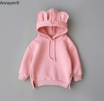 2020 Spring Autumn Baby Boys Girls Clothes Cotton Hooded Children's Kids Casual Sportswear Infant Clothing Kids Sweater Winter