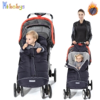 Warm Winter Sleeping Bag for Baby Stroller - Windproof and Cozy Footmuff