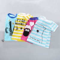 Baby Kids Tops Boys and Girls Short Sleeve T-shirt 9M-24M Cartoon Cotton  Tee