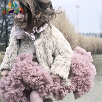 Girls' Ballerina Tutu Skirt - Fluffy Layers for Party, Dance & Princess Costume (1-10 Years)