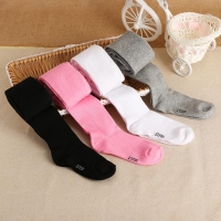 0-6Yrs Kids Baby Girls Tights Soft Cotton Pantyhose Knitted Collant Tights Stocking 2019Spring/Autumn/Winter Infant Clothing
